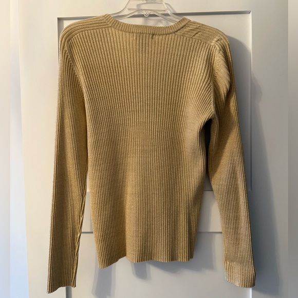 New York & Company Ribbed Scoop Neck Sweater - Size XL - Picture 3 of 8
